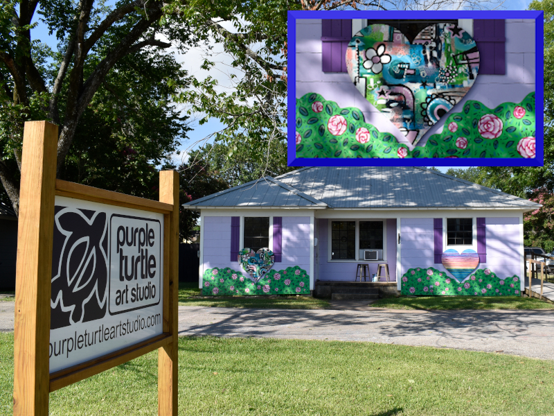 Purple Turtle Art Studio
